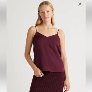NWT Washable Stretch Silk Cami